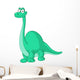Brontosaurus dinosaur Wall Decal