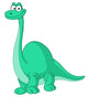 Brontosaurus dinosaur Wall Decal