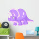 Triceratops dinosaur Wall Decal