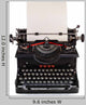 Old Dutch Type Writer