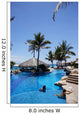 pool in Los Cabos, Baja California Sur, Mexico Wall Mural