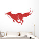 Running Fox Icon 03 Wall Decal