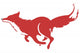 Running Fox Icon 03 Wall Decal