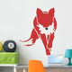 Running Fox Icon 02 Wall Decal