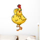 Daft Chicken Cartoon 02 Wall Decal