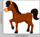 Cute Horse Vector
