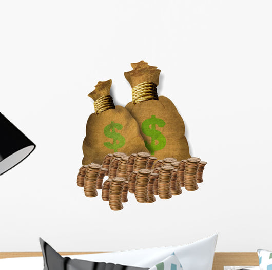 Bags and Stack Coins
