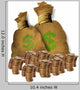 Bags and Stack Coins