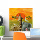 Animals in African Savanna Wall Mural