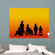 children illustration Wall Mural