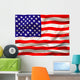 Silky Us flag Wall Mural