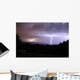 16 bolts of lightning Wall Mural