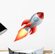 Rocket Space Ship Wall Decal