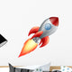 Rocket Space Ship Wall Decal