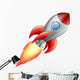Rocket Space Ship Wall Decal