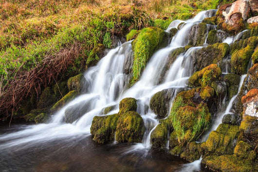 Waterfall Mountains Scotland Wall Mural