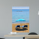 Blue Deckchairs under Parasol