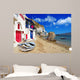 Traditional Greece scenery - Milos island. small fishing village Wall Mural
