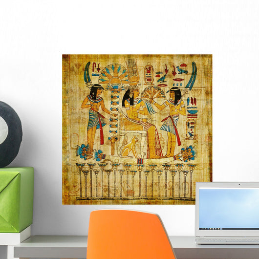 Old Egyptian Parchment Wall Mural