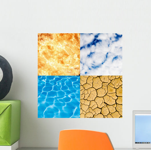 four elements Wall Mural