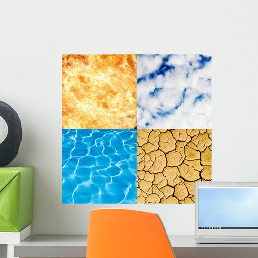 four elements Wall Mural