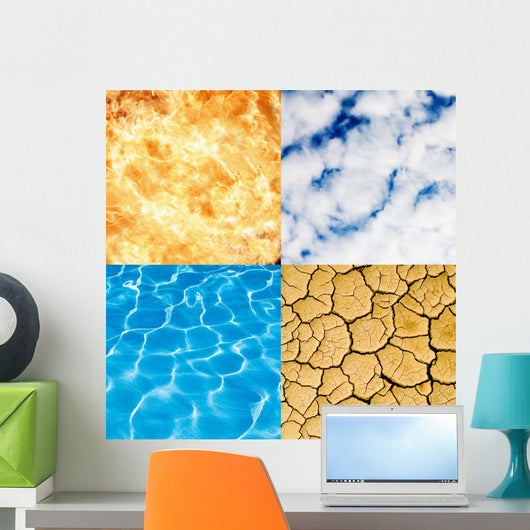 four elements Wall Mural