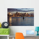 Bostontwilightskyline Wall Mural