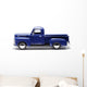 Blue Toy Car, Pick-Up Truck Wall Decal