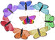 Rainbow Colors Butterflies Wall Decal