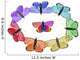 Rainbow Colors Butterflies Wall Decal