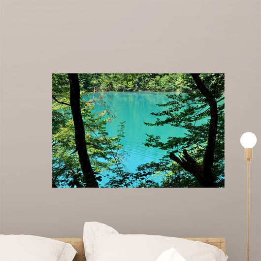 Beautiful Turquoise Lake Plitvice Wall Mural