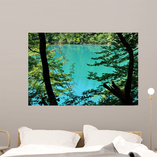 Beautiful Turquoise Lake Plitvice Wall Mural