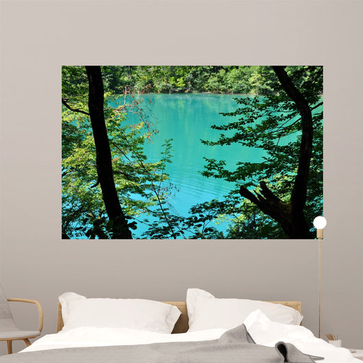 Beautiful Turquoise Lake Plitvice Wall Mural