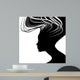 Woman Face Silhouette with