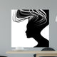 Woman Face Silhouette with