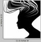 Woman Face Silhouette with