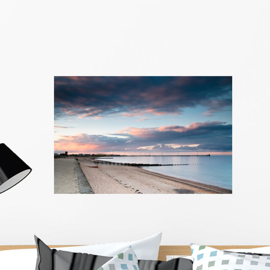 Blyth harbour at sunset Wall Mural