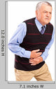 Mature Man Overwhelmed with