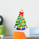 Whimsical Christmas Tree Wall Decal