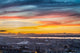 Sunset over Bay Edinburgh