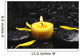 Spa Concept- Candle with Yellow Flower Petals in Water Drops Wall Mural