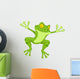 Funny Frog Cartoon Wall Decal