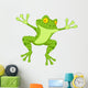 Funny Frog Cartoon Wall Decal