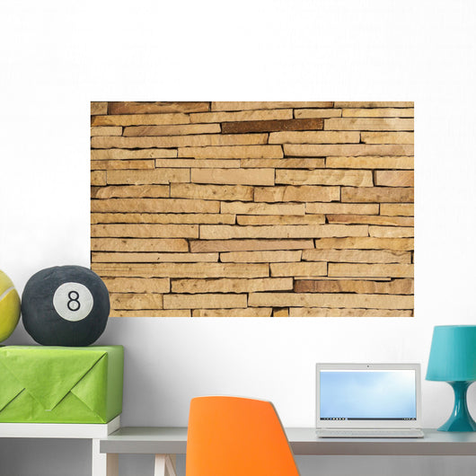 Texture Flagstone Wall Wall Mural