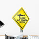 Surf Own Risk Wall Decal
