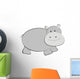 Hippo Wall Decal