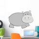 Hippo Wall Decal