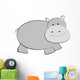 Hippo Wall Decal