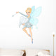 Cute Tooth Fairy flying with Tooth Wall Decal