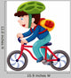 Boy Bicycle Vector